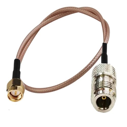 Yige Store RG316 N���X-SMA�I�X�R�l�N�^ 50�I�[�������ᑹ���W�����p�[�P�[�u�� 15/20/30/50cm 1m 2m 300cm 5m 7m 10m 12m 15m 20m 30m(30m)