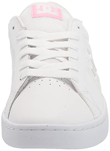 Dc Women's Striker Skate Shoe, White/Pink/White, 9.5 #TOP1