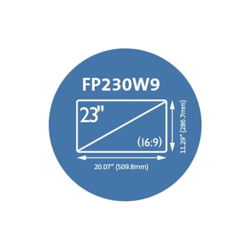 Image of Kensington FP230W Privacy Screen for 23-Inch 16:9 Aspect Ratio Widescreen Monitors (K55798WW)
