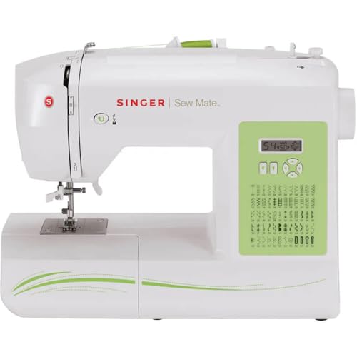 SINGER Factory Serviced 5400 Fashion Mate 60-Stitch Electronic Sewing...