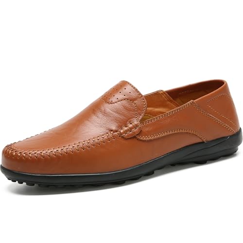 Dress Shoes for Men Men's Casual Leather Loafers Slip-On Comfort Shoes for Everyday Wear