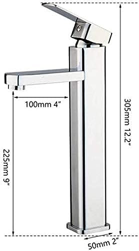 Robinet mitigeur de lavabo chrome pour mitigeur eau salle de bains évier