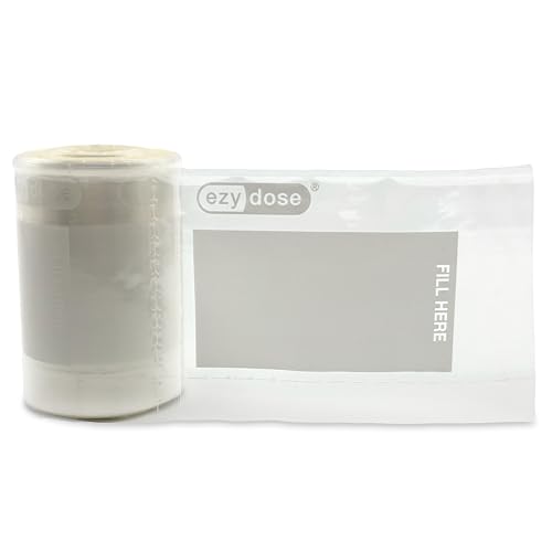 Ezy Dose Disposable Pill, Vitamin, and Medicine Organizer Pouches, Pocket Sized and Easy to Use Seal Bags, 400 Count, BPA Free