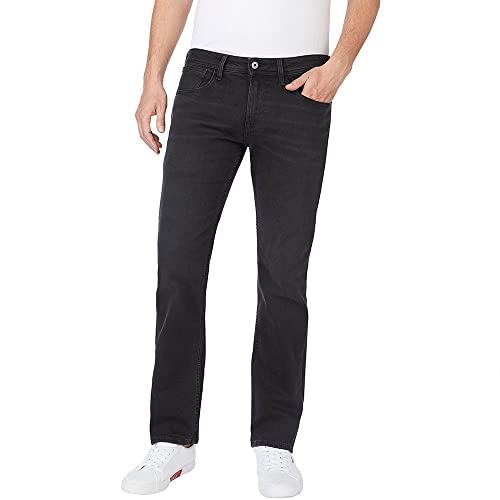 Preisvergleich Produktbild Pepe Jeans Herren Jeans Cash 5pkt, Schwarz (Denim-ec4), 38W / 32L