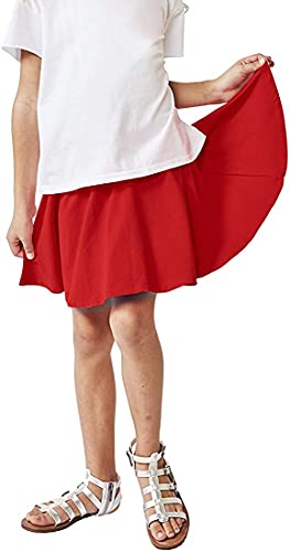 Image of FRAULEIN Girls Kids Flared Skirts with Attached Inner Shorts