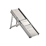 LOUIS TELLIER - Mandolina Professionale in Acciaio Acciaio Inossidabile - 38 Lame - Senza Carrello - Ideale per Affettare e Realizzare Patatine Fritte o Julienne di Verdure - Fabbricata in Francia