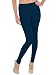 Lush Moda Seamless Full Length Leggings - Variety of Colors - Navy