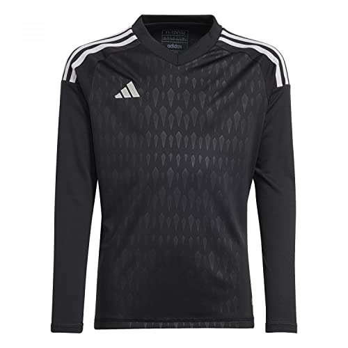 Adidas Unisex Kids Jersey (Long Sleeve) Tiro 23 Competition Long Sleeve Goalkeeper Jersey, Black, HK7691, 128