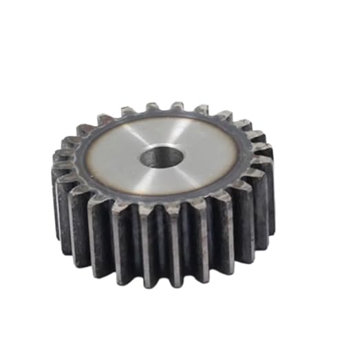 Bevel Gear Pinion Hardware Mechanical 1pcs 4 Mod Spur Gear 4M 10/11/12/13/14/15/16/17/18/19Tooth Steel Thickness 40mm Metal Mechanical Transmission Pinion Gear(4M 12T Hole 12mm)