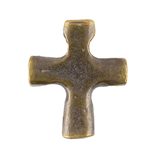 Casting Charm-14x17mm Cross-Antique Bronze-Quantity 1