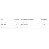 Zoom IMG-1 calsup cilindro pneumatico pistone magnetico Zoom IMG-1 calsup cilindro pneumatico pistone magnetico