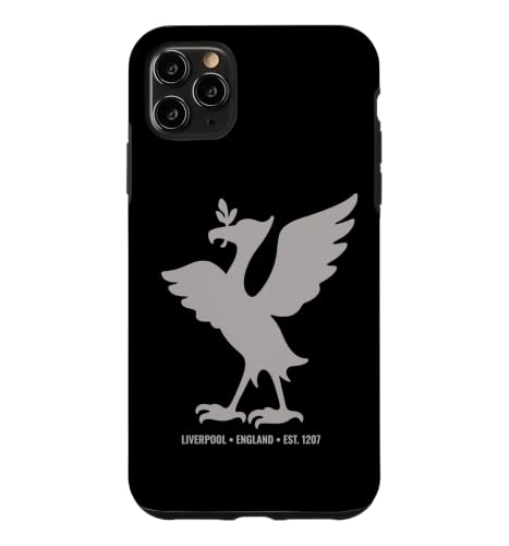 ���o�v�[�� �C���O�����h Est. 1207 Colossal Liver Bird Grey Print �X�}�z�P�[�X iPhone 11 Pro Max �p