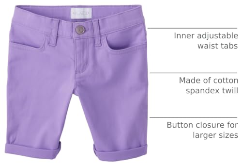Image of The Children's Place Girls' Solid Skimmer Shorts