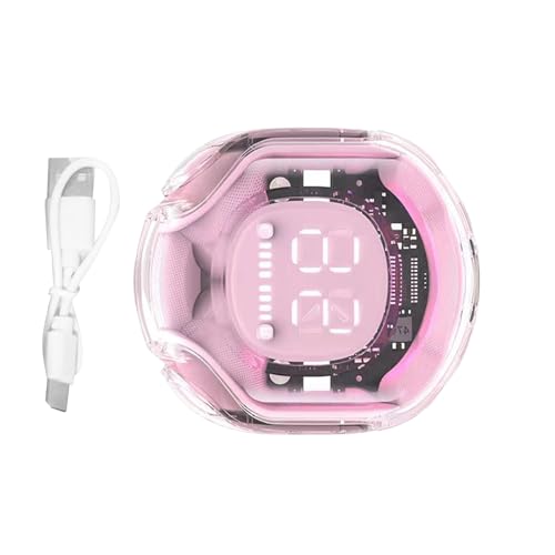 EchoBeats Kopfhörer – 5,4 cm -Kopfhörer | ENC Noise Cancellation Ohrhörer, -Batterieanzeige, ergonomische Passform, perfekt für Büro, Pendeln und Freisprechanrufe