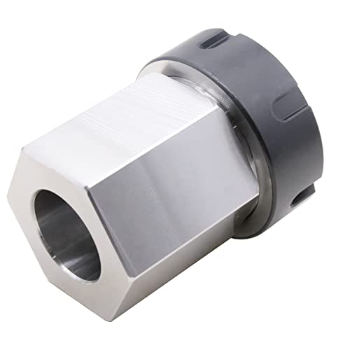 Canada - BestParts Finish Machining, High Precision 0.0005", ER-40 Collet Chucks Block Set of 2 Square and Hex Workholding Holder for CNC Lathe Engraving Machine by BestParts - Image 6