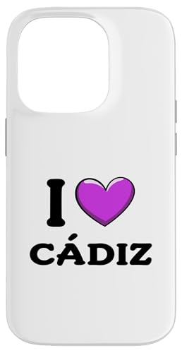 I Love Cadiz �X�y�C�� �X�}�z�P�[�X iPhone 14 Pro �p