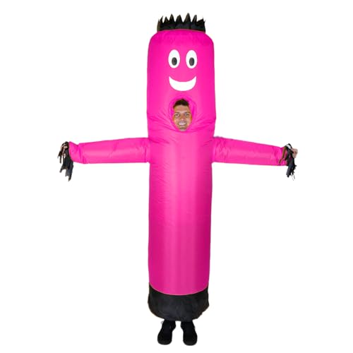 Image of LookOurWay Inflatable Tube Man Costume - Wacky Wavy Arm Guy Funny Inflatable Halloween Costume