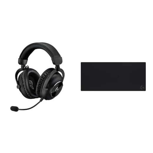 Logitech G PRO X 2 LIGHTSPEED Wireless Gaming Headset, Detachable Boom Mic, 50mm Graphene Drivers & G840 Extra Large Gaming Mouse Pad, Optimised for Gaming Sensors