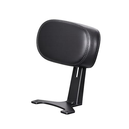Image of Bike Back Rest Passenger Seat Back Support Rest Cushion Black Compatible for Bajaj Dominar 250, 400cc Models