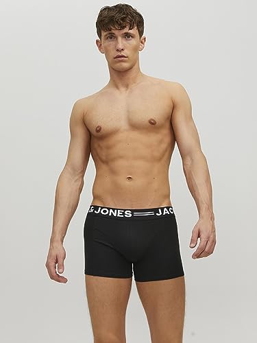 nicht einschneidenden 3 cm Bund für ganztägigen Tragekomfort (112 Zeichen). - Detailansicht von JACK & JONES Trunks...