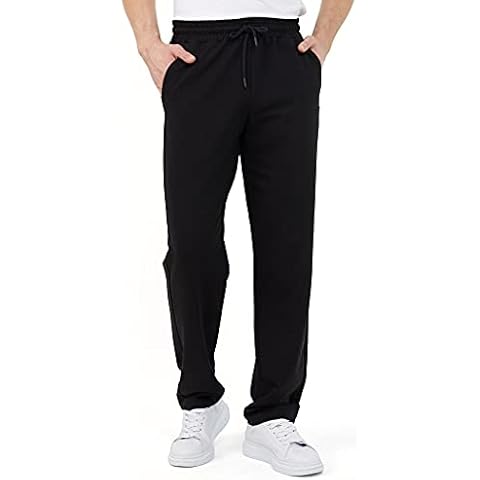 COMEOR Men's Comfortable Cotton Jogging Pants Cover