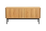 MUEBLES PITARCH Mueble TV 120 Patas Estructura metálica, Moderno