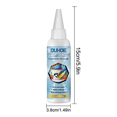 AIXXCUVQ Selador de Pintura 100ml Conservante Protetora Acabamento Cola Anti-queda