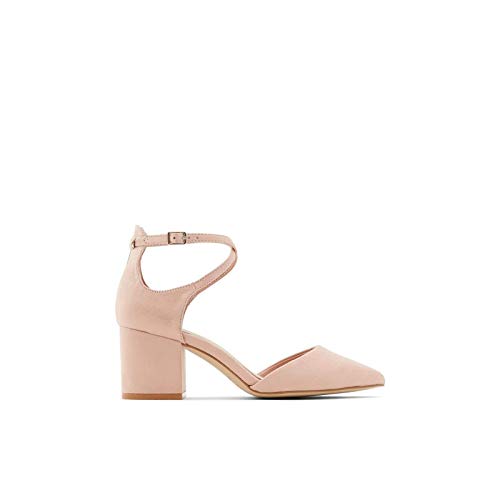 Aldo Womens Brookshear Block Heel Pump Dress Shoes, Light Pink, 8.5 Us #TOP2