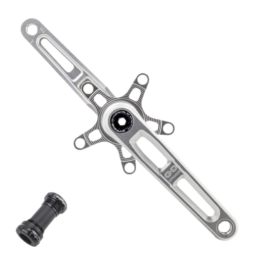 evosid BCD110 130 Crankset Ultralight Road Folding Bike Hollow Tech Crank 165 175mm CNC Universal Fit 5 Claw`F[OAt^[}[Pbgƌ