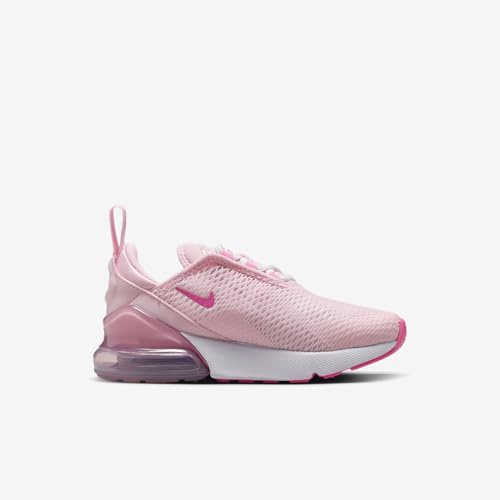 Nike Air Max 270 Little Kids' Shoes (IB4436-663, Pink Foam/Summit White/Platinum Violet/Playful Pink)3