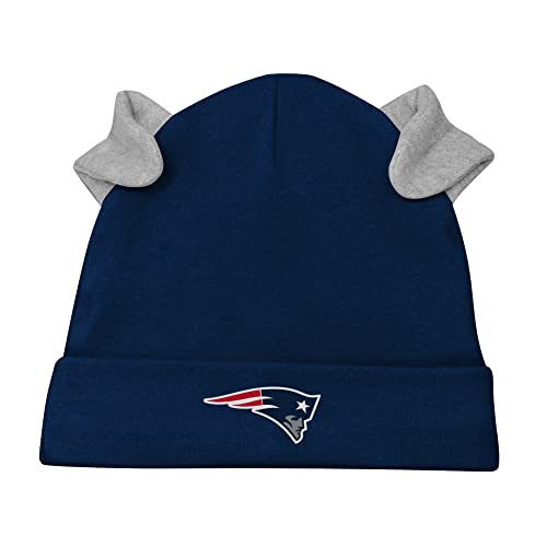 Outerstuff Newborn & Infant White/Navy New England Patriots Dream Team Bodysuit Pants & Hat Set #TOP4