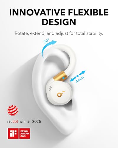 Image of soundcore Sport X20 by Anker Noise Cancelling Workout Earbuds, Ear Hooks