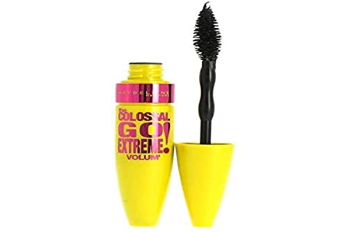 GEMEY MAYBELLINE Máscara Colossal Go Extreme - Muito Preta