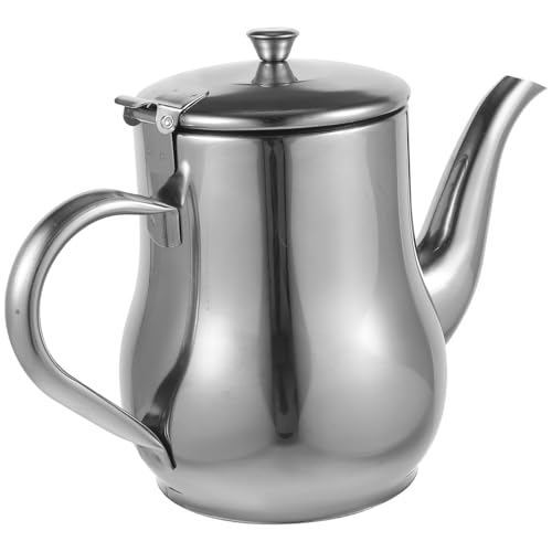 HIAKDOFT Contenedor de Aceite de Acero Inoxico con Tapa Dispensador de Aceite y Vinagre para Cocina Almacenamiento de Grasa Freír Diseño Ergonómico Antigoteo Onzas HIAKDOFT Contenedor de Aceite de Acero Inoxico con Tapa Dispensador de Aceite y Vinagre para Cocina Almacenamiento de Grasa Freír Diseño Ergonómico Antigoteo Onzas