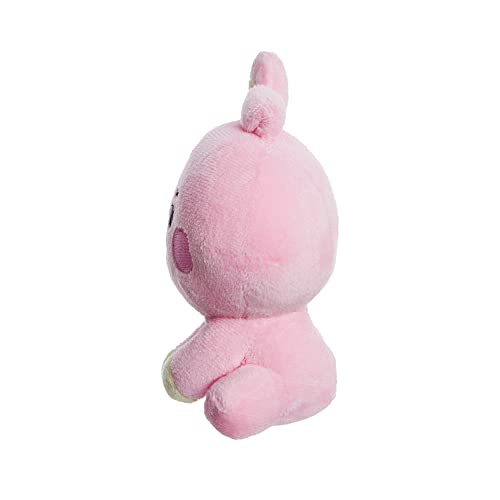 Aurora, 61479, BT21 Merchandise, Baby Cooky sitzend, 13cm, Braun, Rosa, BTS Fanartikel, Ofizielle Lizenz