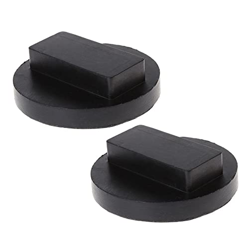 Image of 2 PCS Jack Pad Universal for BMW & Mini Jack Pad Square Black Jack Pad Frame Rail Protector Jack Pad