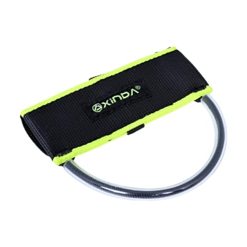 Listado de Anillos con presillas más recomendados. 45 KQFCAZRE Anillo para Colgar Equipo de Exterior con Presilla para cinturón, Capacidad de Carga de 10 kg para Escalada