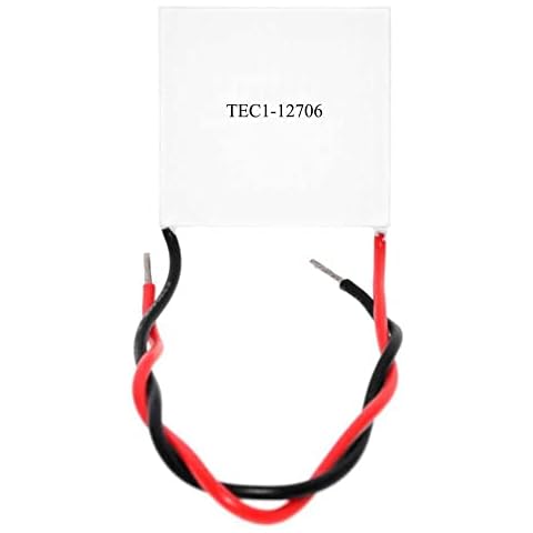 OcioDual Celula Peltier Termoelectrica TEC1 12706 12V 6A 60W de Ceramica Disipadora Calor Heatsink Thermoelectric Cooler Cover