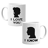 Couple Coffee Mug 11 oz White, i love you i know Relationship Lovers Partner