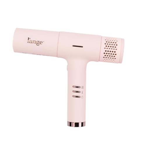 L’ANGE HAIR Le Styliste Luxe Digital Luxury Hair Dryer | Quiet Brushless Blow Dryer with Diffuser | Hairdryer with 4 Heat & 2 Speed Settings | Ion Technology | Best Hair Dryer for Blowouts (Blush)