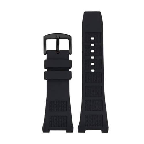 Bracelet silicone respirant 30mm anti-transpiration IWC Engineer