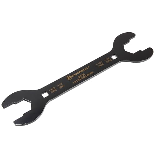 Powerbuilt 4-in-1 Universal Fan Clutch Wrench, For use with Ford, GM and Dodge Vehicles, 32mm 36mm 39mm 47mm Fan Clutch Wrench - 647750