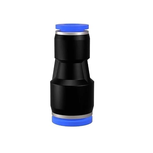zorfar PG Series Straight Push-in Pneumatic Connector, 4-14mm OD Tubing Quick Release Pipe Fitting 1PCS(PG6-4mm)