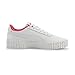 PUMA Carina Shoes Sneaker, White-Pink AH25, 6 US Unisex Big Kid