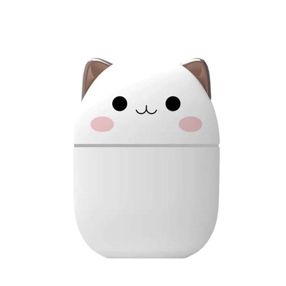 Amazon | 加湿器 猫 ネコ ホワイト CAT 乾燥対策 アロマ
