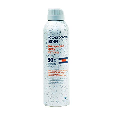 Isdin - Spray transparente Spf50+ Wet Skin Isdin 250 ml