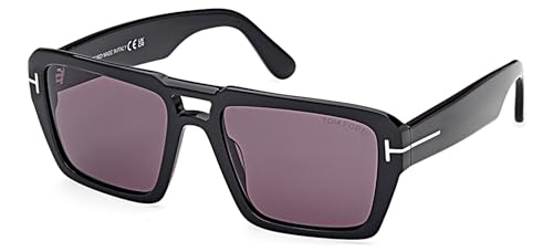Tom Ford RED FORD FT1153 Black/Smoke Violet 56/19/145 men Sunglasses