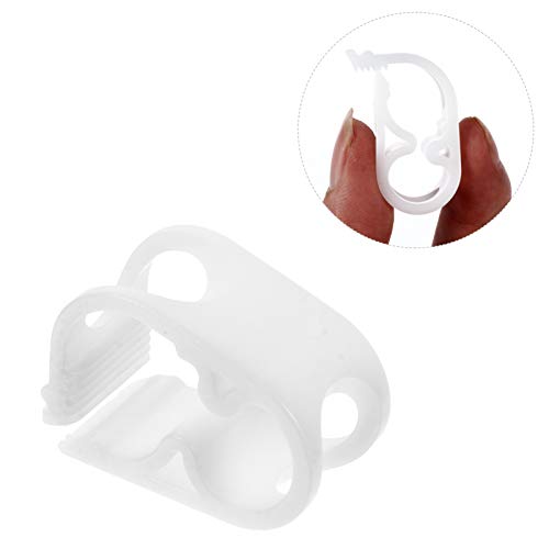 POPETPOP Kit de Braçadeiras de Tubo de Plástico 24 Unidades Braçadeira de Mangueira de Controle de F