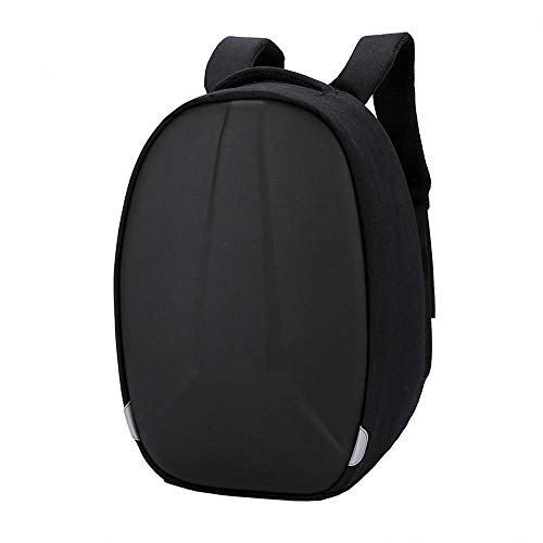Mochila antirrobo ejecutiva con diseño de estuche rígido y compartimento para ordenador