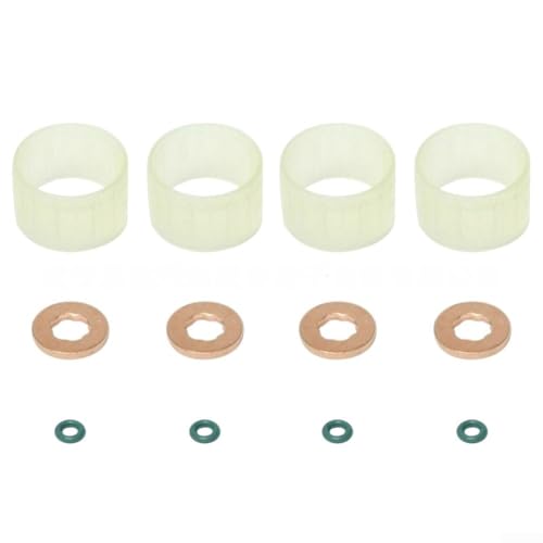 12-Piece For Ford Injector Seal Washer Protector Kit Compatible with C-MAX II Focus MK3 Estate Hatchback MK2 Grand C-MAX MK4 S-MAX Connect Transit